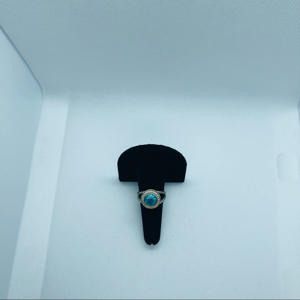 Blue Stone Ring - image 6